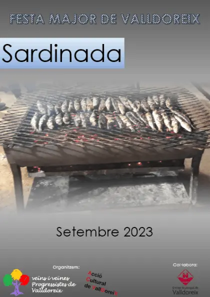 Sardinada Festa Major. Setembre 2023
